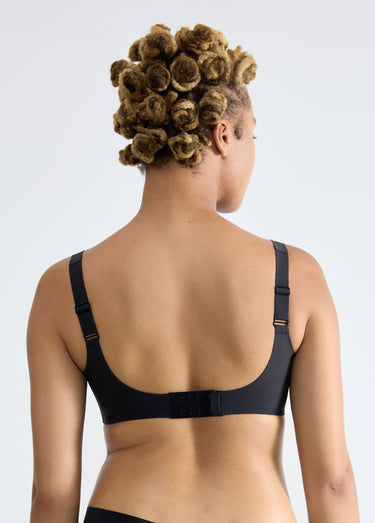 Soutien gorge invisible microfibre Noir