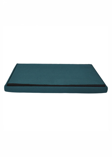 Banc coffre pliable design en mesh ATOME Bleu