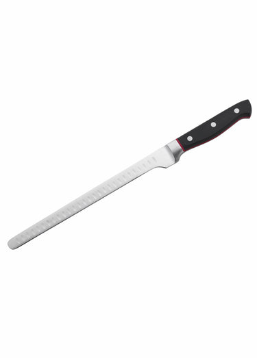 Couteau à saumon/jambon 38,5cm Market Noir/Rouge