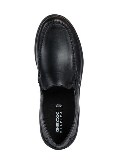 Mocassins cuir semelle antidérapante Noir