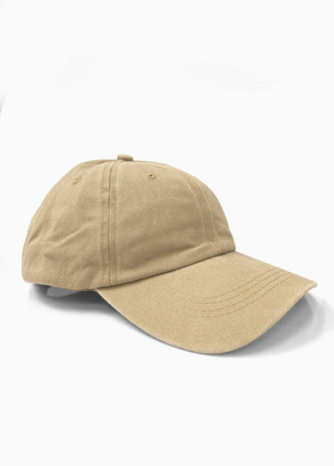 Casquette en pur coton, effet blanchi Beige