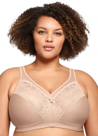 Soutien-gorge MagicLift Minimiseur Sans Armatures pour Grandes Tailles et Formes Généreuses n°1003 Chair