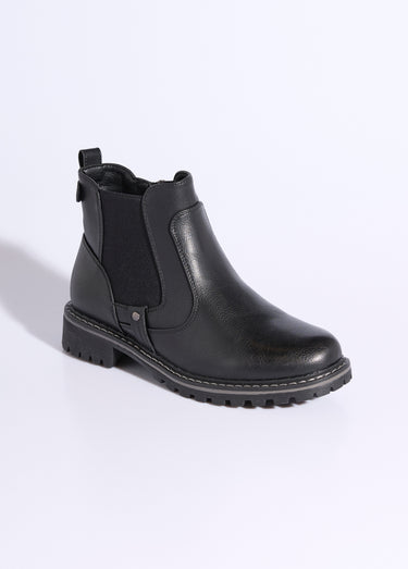 Boots élastiquées, esprit camarguaises Noir