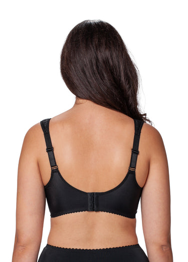 Soutien-gorge bretelles larges Noir