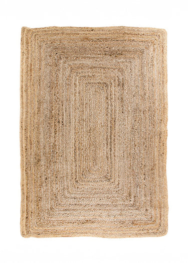 Tapis jute style artisanal 180 x 240cm Naturel