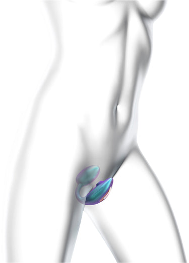 Sextoy clitoris et point G WONDERLOVE Turquoise