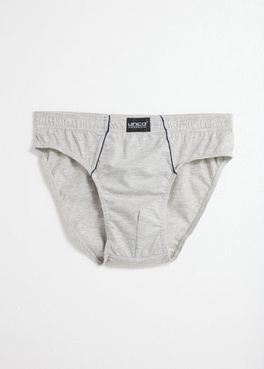 Slips coton taille élastiquée, essentiels Bleu/Gris/Marine