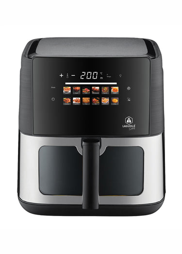 Friteuse à air chaud 12 programmes, 8L Noir