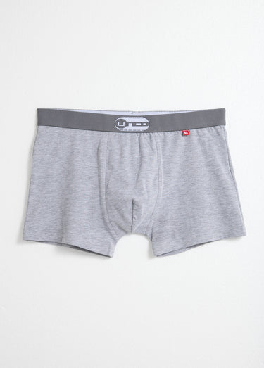 Boxers assortis uni et petits motifs Marine