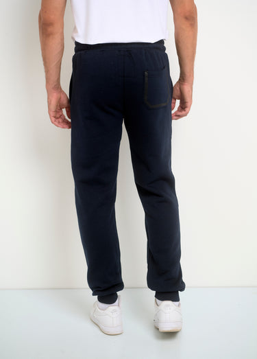 Pantalon de jogging lien contrasté Marine