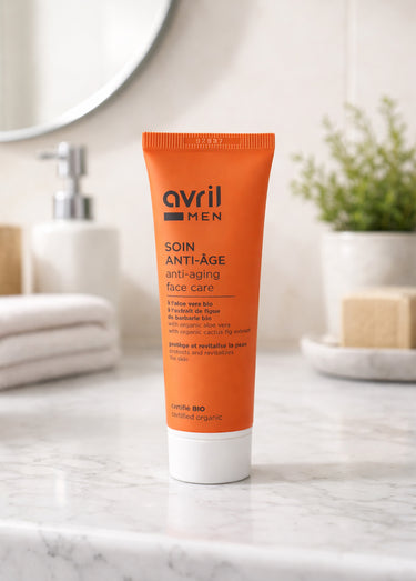 Soin anti-âge BIO pour homme Blanc