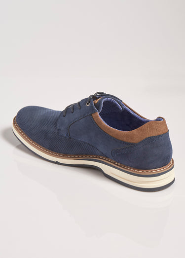 Derbys en suédine, style casual chic Marine