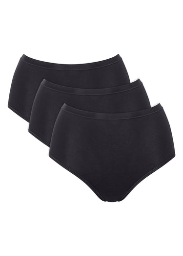 Culottes en coton BIO stretch GO DAILY Noir
