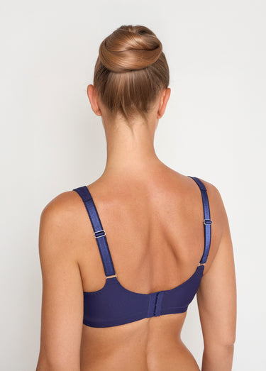 Soutien-gorge sans armatures grand maintien Marine