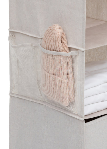 Range chemises à suspendre, clair Beige