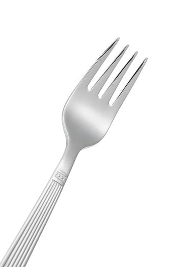 Ménagère 24 pièces inox brillant, Iris Gris