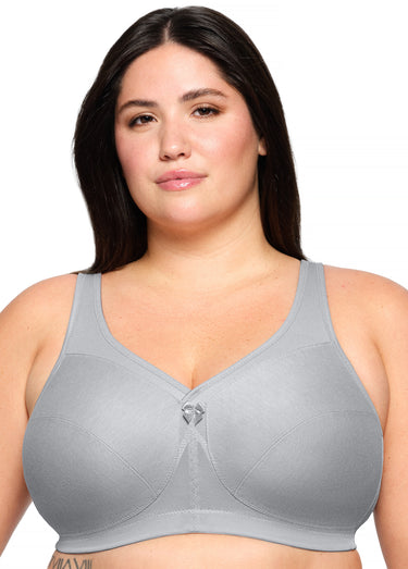 Soutien-gorge MagicLift Maintien Actif Sans Armatures Spécial Grandes Tailles n°1005 Gris Chine