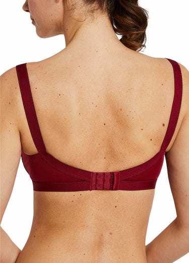 Soutien-gorge sans armatures croisé - lot de 2 Carmin Lot2