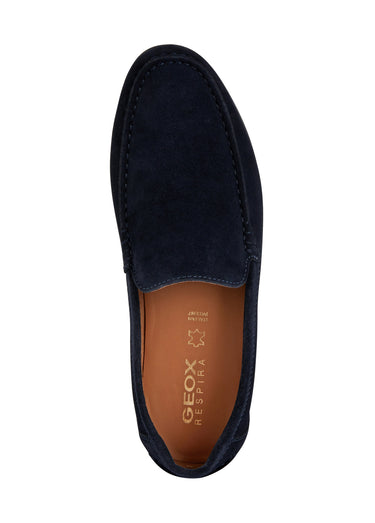 Mocassins en cuir semelle antidérapante Marine