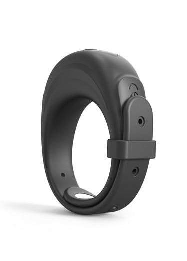 Sextoy cockring pénien, Fit vibe ring Noir