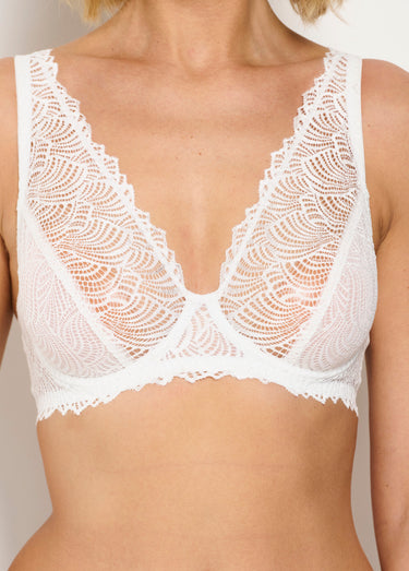 Soutien-gorge foulard avec armatures Ecru