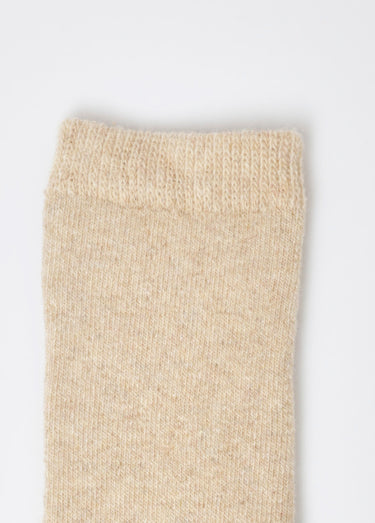 Paire de chaussettes chaudes avec laine Camel