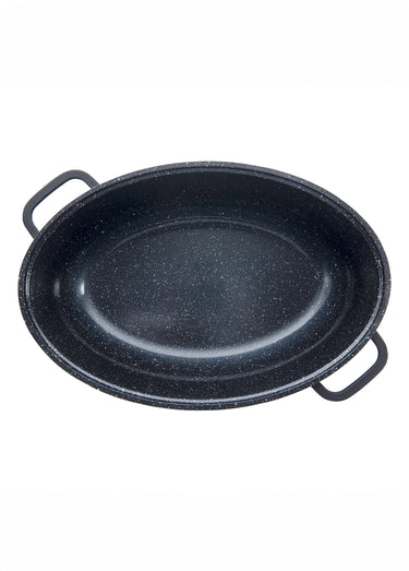 Braisière ovale 38cm céramique tous feux antiadhésive Alizée Noir