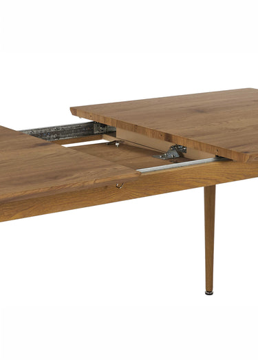 Table extensible bois 6 à 8 pers. PAXTON Marron