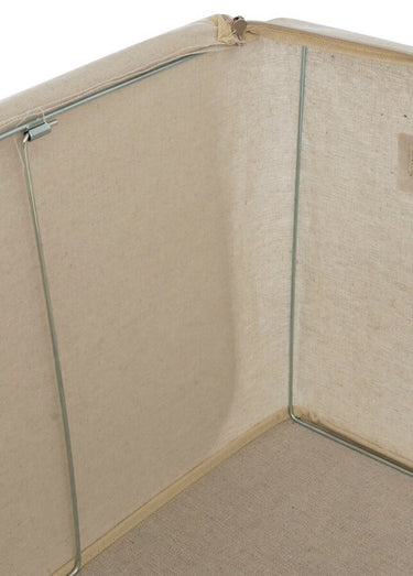 Housse rangement double ouverture, 60cm Beige