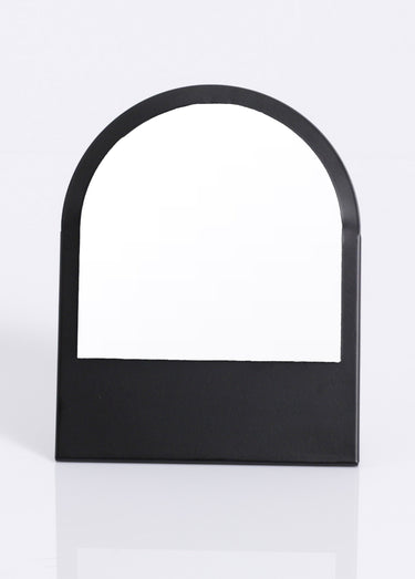 Miroir à poser en métal Noir