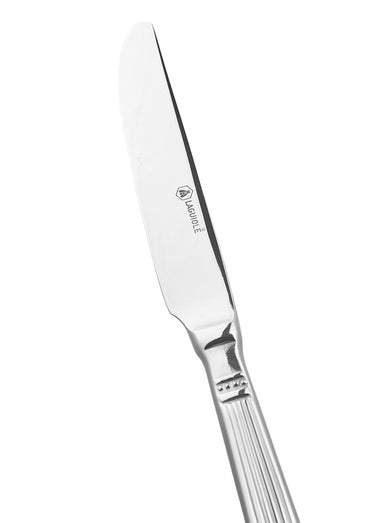 Ménagère 24 pièces inox brillant, Iris Gris