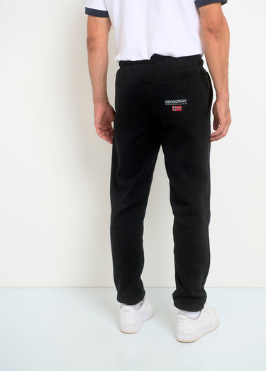 Pantalon de jogging molleton pour homme Noir