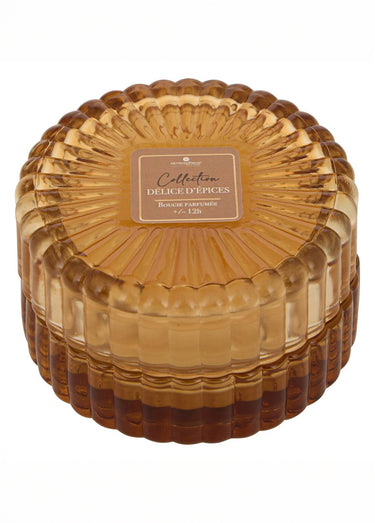 Coffret Senteur : bougie + diffuseur Marron