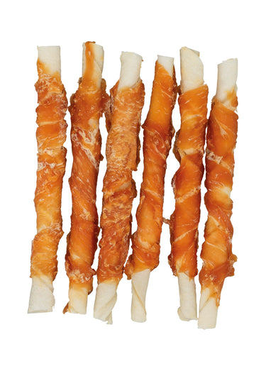 Friandises poulet DENTA FUN pour chien x6