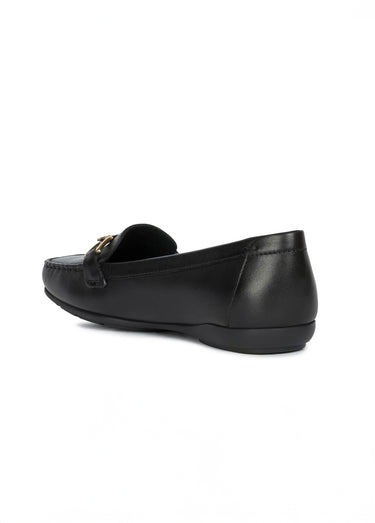 Mocassins patte fantaisie et bout carré Noir