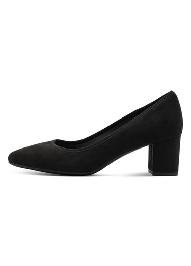 Escarpins chic bout pointu et talon haut Noir