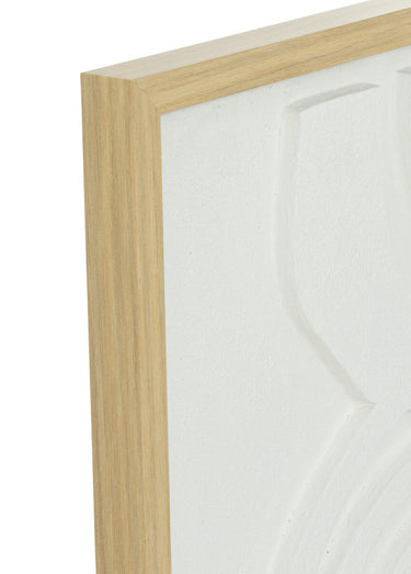 Déco murale arches et cadre bois, Bobby Beige