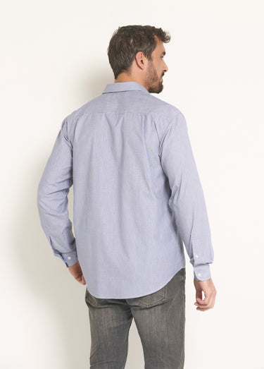 Chemise fantaisie entretien facile Gris