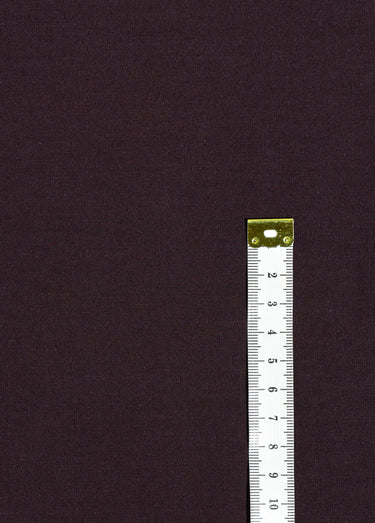Coupon tissu habillement, coton stretch Chocolat