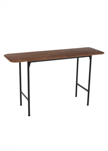 Console bois et métal, style authentique Naturel