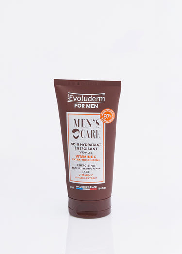 Soin hydratant énergisant visage pour homme Marron