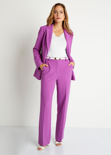 Pantalon fluide large Violet
