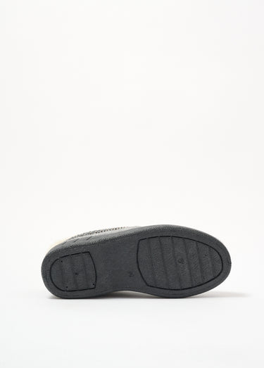 Chaussons montants chauds fourrés laine Gris Clair