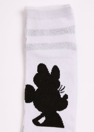 Chaussettes Minnie avec motifs assortis Assortis Gris