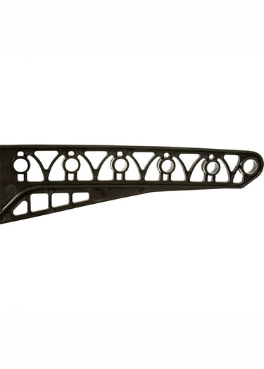 Etendoir à linge tour sur roulettes, 25m Noir / Bois