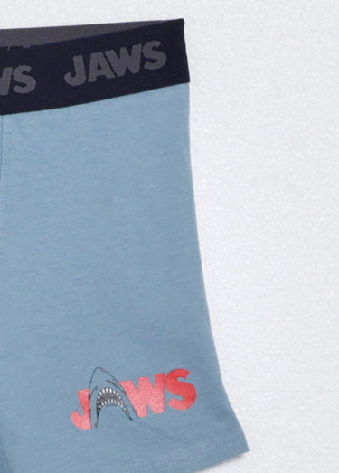 Boxer licence Jaws - Les Dents de la Mer Bleu Clair