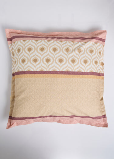 Taie imprimée coton 57 fils/cm² oreiller traversin Rose