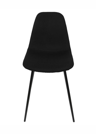 Set 4 Chaises design maille mesh ATOME Noir