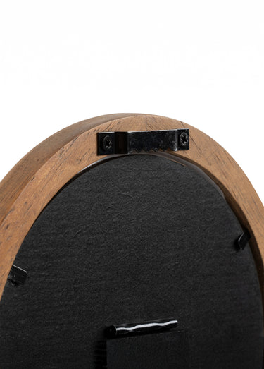 Cadre photo en bois, forme arche Marron