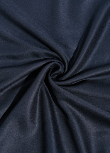Coupon tissu habillement, viscose douce Marine